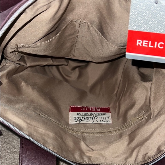 Relic Women's Dark Purple Tote Bag - Picture 4 of 12